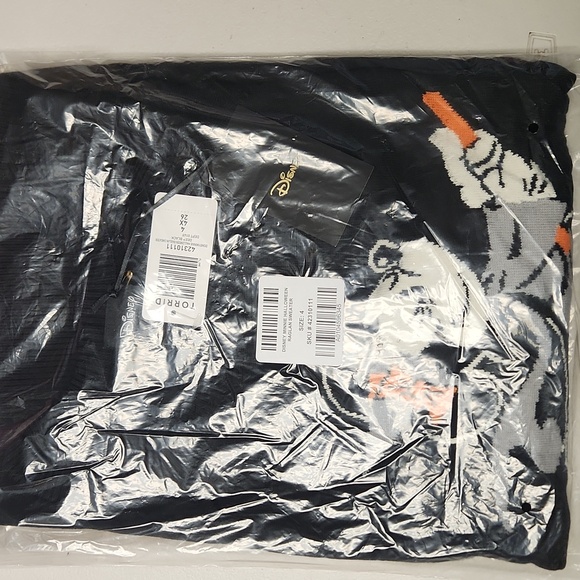 ❤️NWT VINTAGE TORRID DISNEY SWEATER - MICKEY MINNIE MOUSE - HALLOWEEN RAGLAN - Picture 6 of 11